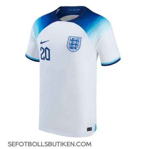 England Phil Foden #20 Replika Hemma matchkläder VM 2022 Korta ärmar